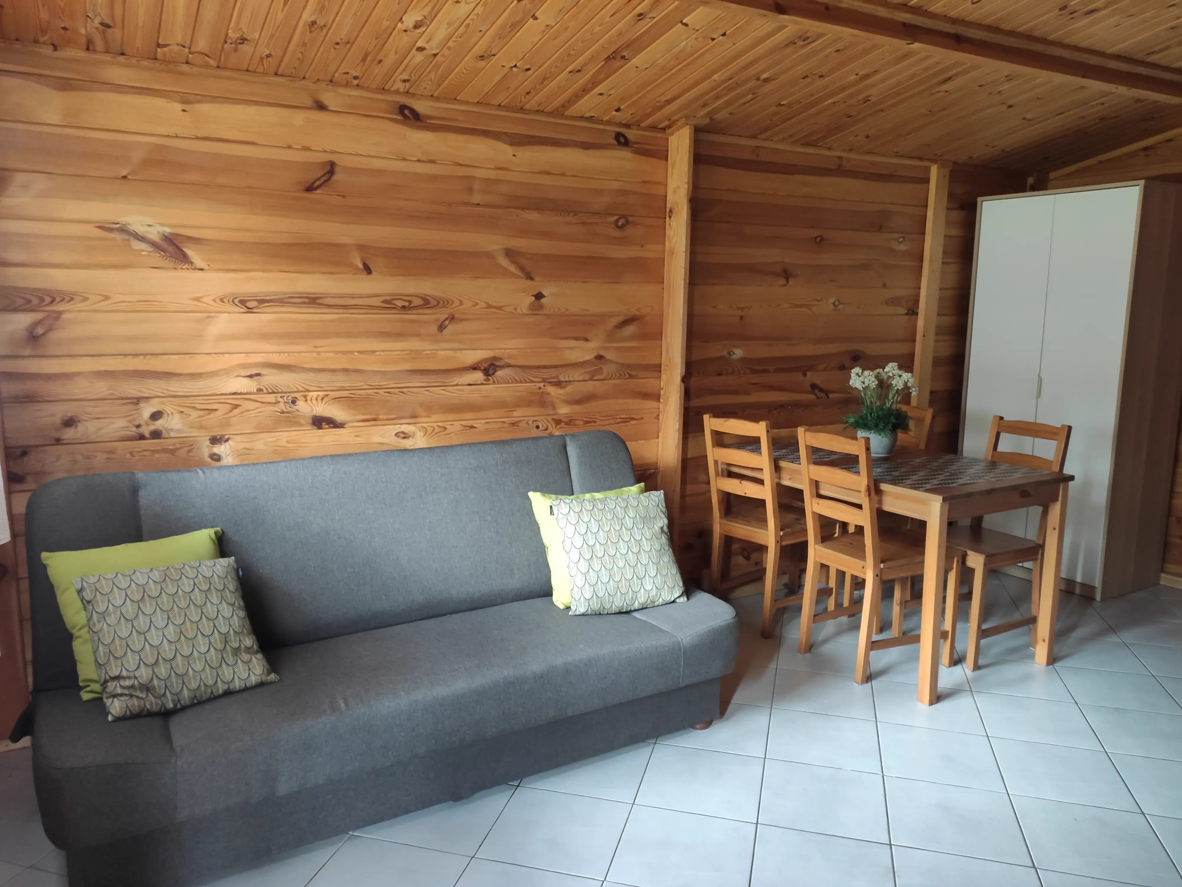 Domek letniskowy 2 - przestrzeń dzienna